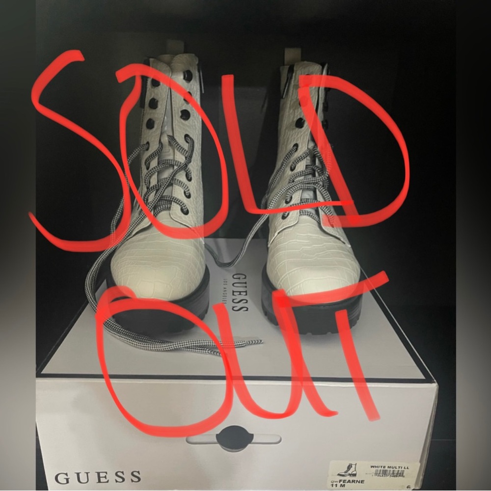 Guess Combat Boots